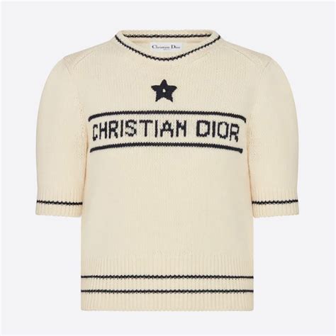 dior white cardigan|christian Dior sweater for women.